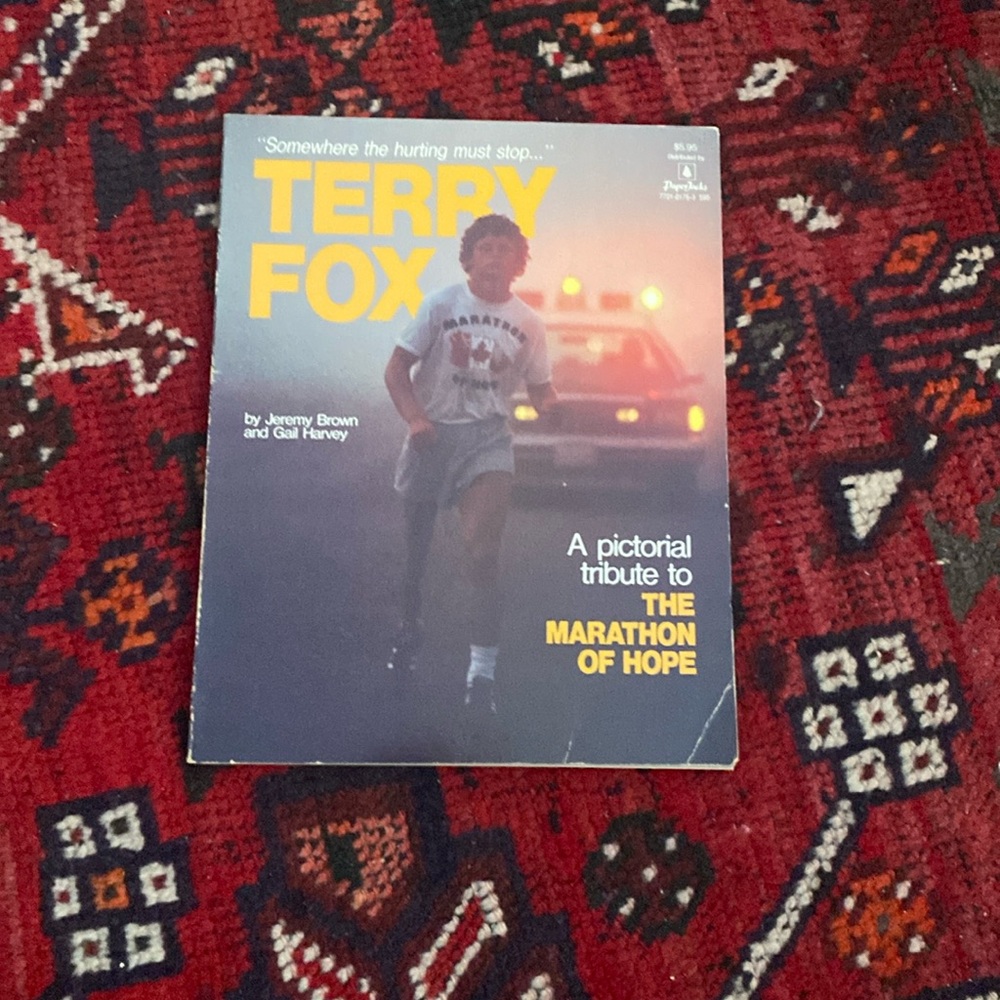 Terry Fox By Jeremy Brown & Gail Harvey 1980